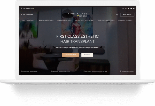 First Class Aesthetic 7 firstclassaesthetic wordpress web sitesi tasarimi 1