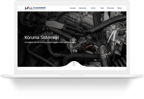 hanmer tekstil wordpress web tasarim