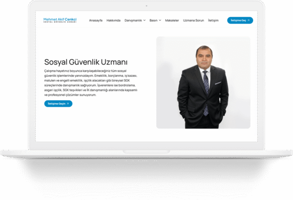 Mehmet Akif Cenkci 8 mehmet akif cenkci wordpress web sitesi tasarimi 1