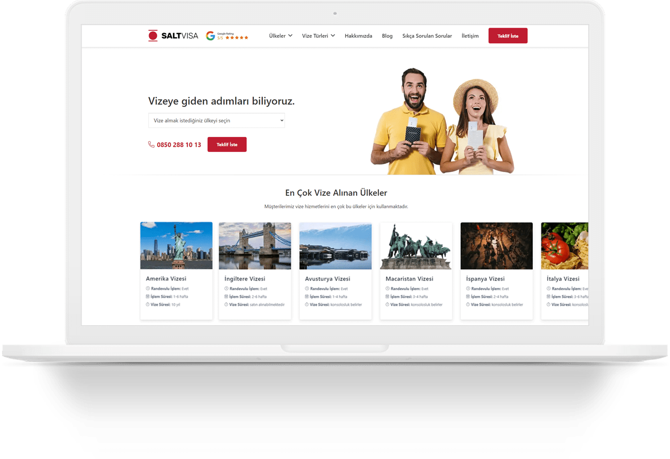 saltvisa vize danismanlik firmasi wordpress web sitesi